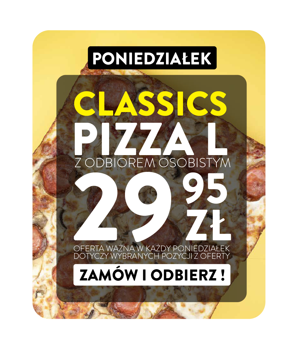 Promocja Express Pizza Poniedziałek